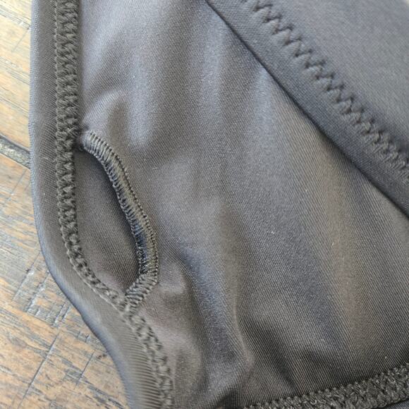 J. Crew Factory V-Neck Ruched One-Piece Swimsuit Size L NWT - Picture 7 of 8